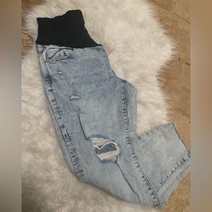 Old Navy Maternity Distressed Jeans - Size 10